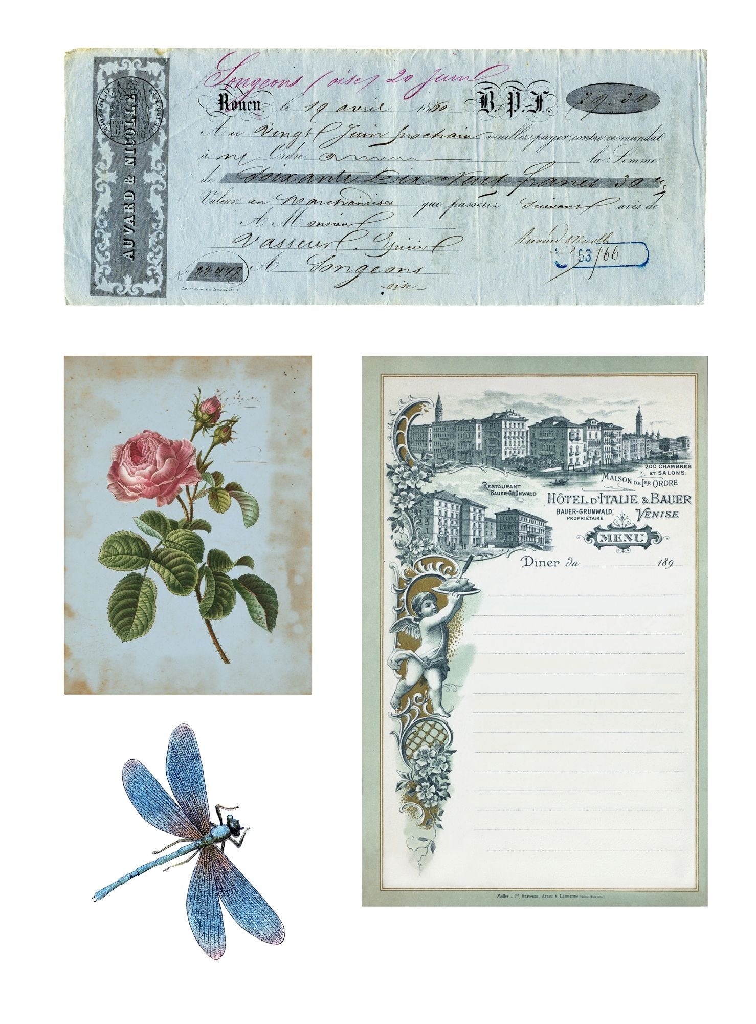 Scrapbook Images Vintage Illustrations Children Playing