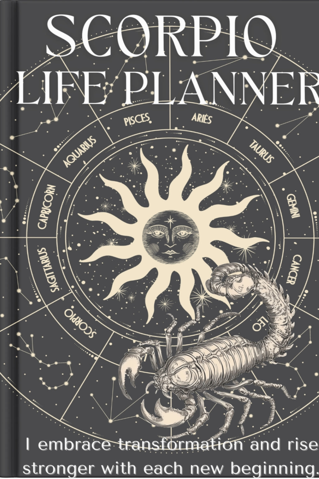 Scorpio Zodiac Sign Bullet Style Journal