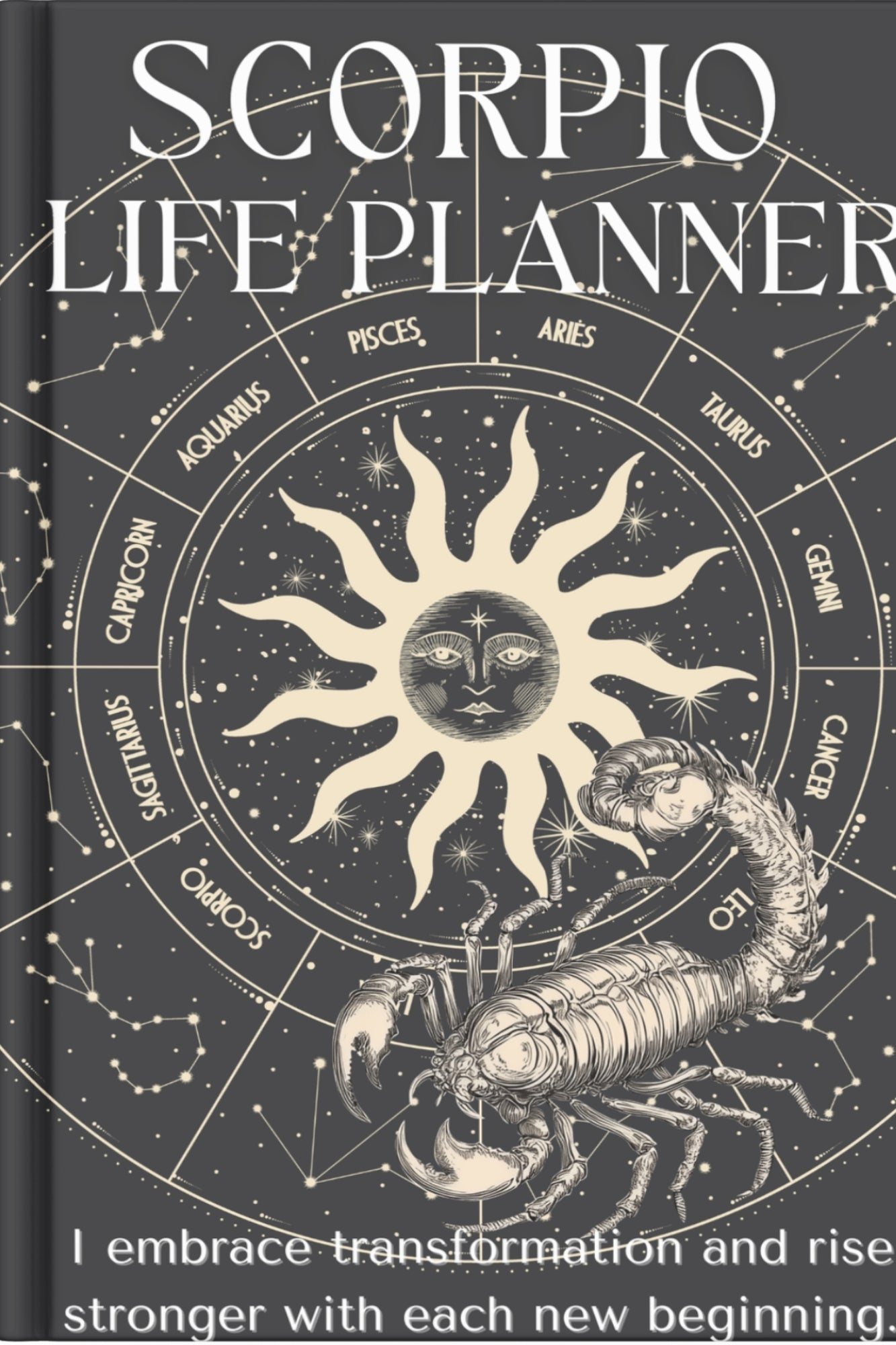 Scorpio Zodiac Sign Bullet Style Journal