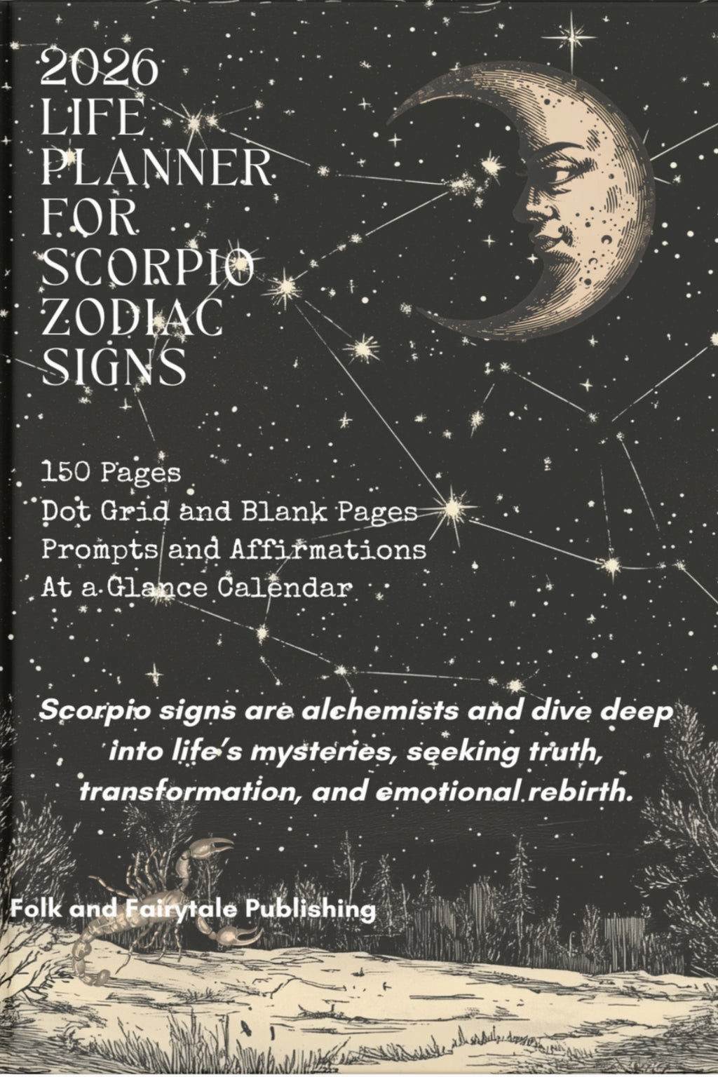 Scorpio Zodiac Sign Bullet Style Journal