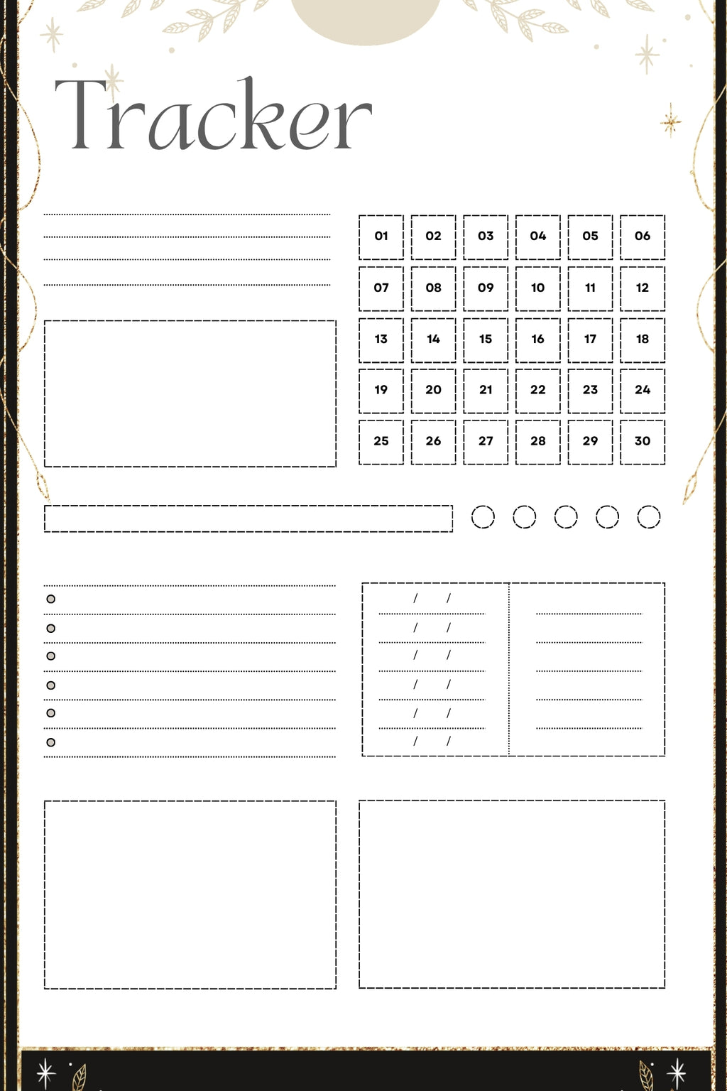 Scorpio Zodiac Sign Bullet Style Journal