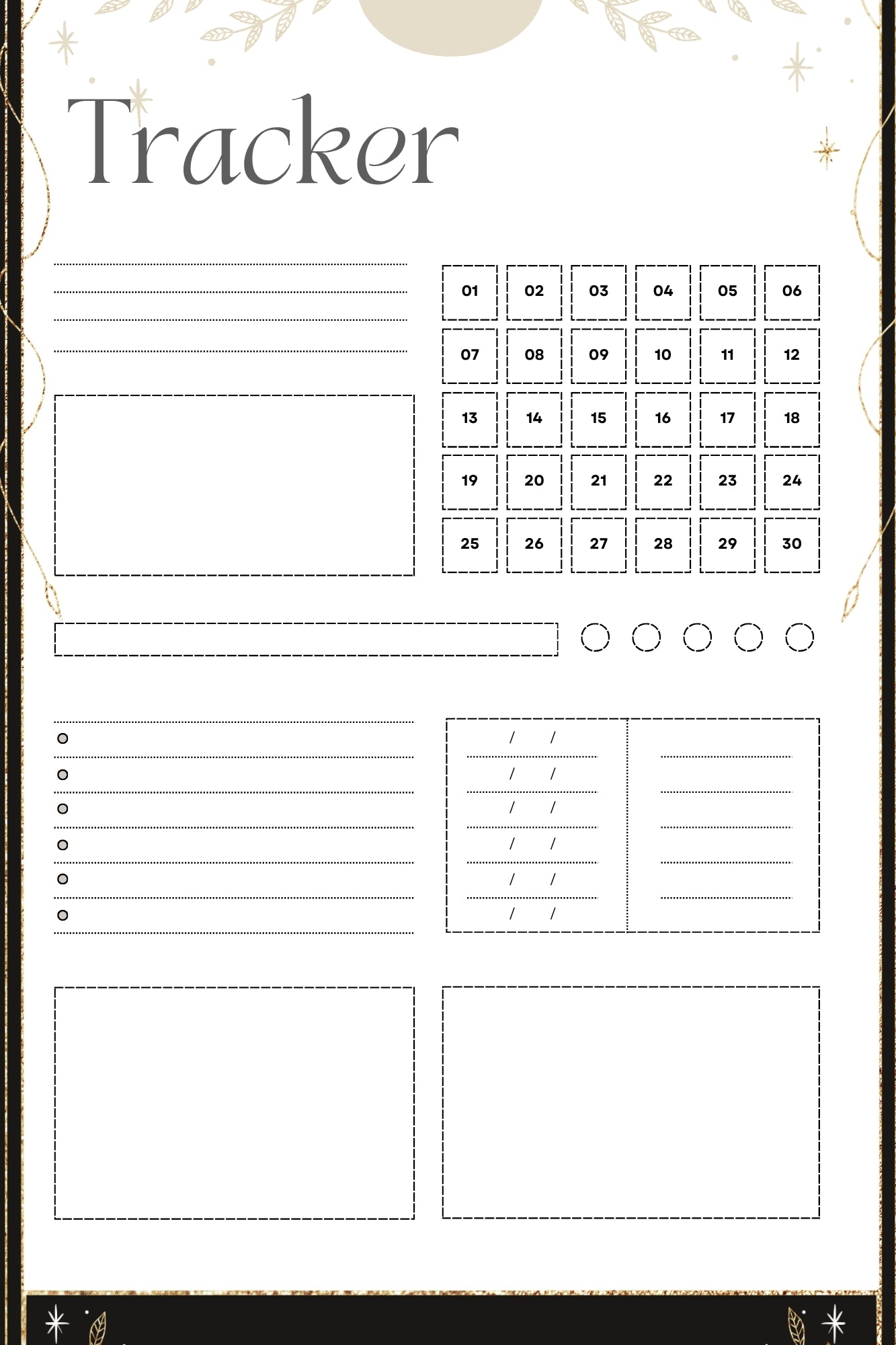 Scorpio Zodiac Sign Bullet Style Journal