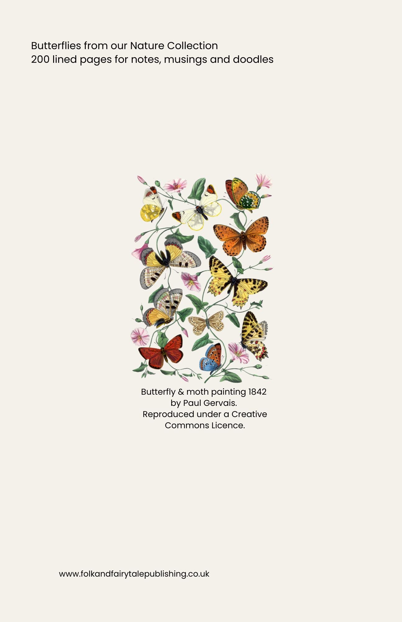 Butterflies and Moths Notebook